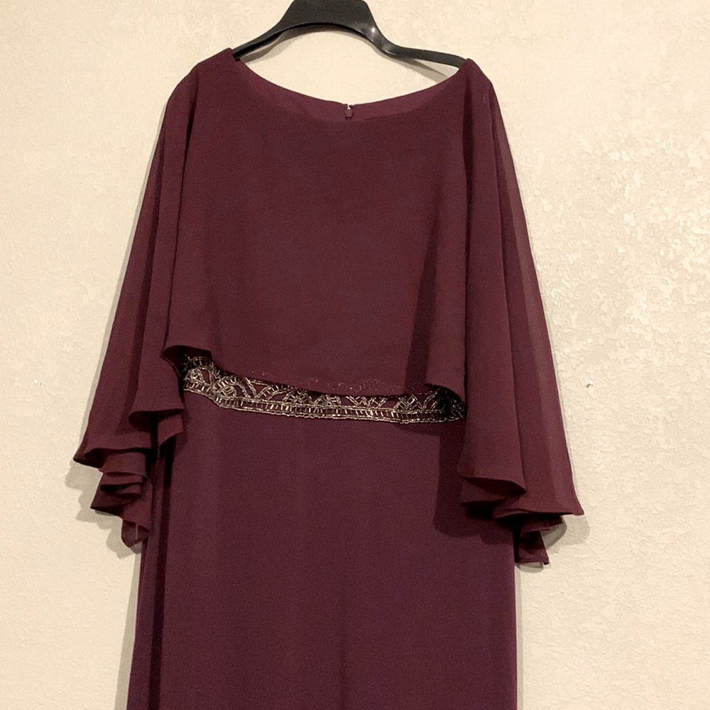 Women’s Size 14 Long Purple Dress